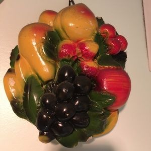 Chalkware (plaster fruit) 1950's